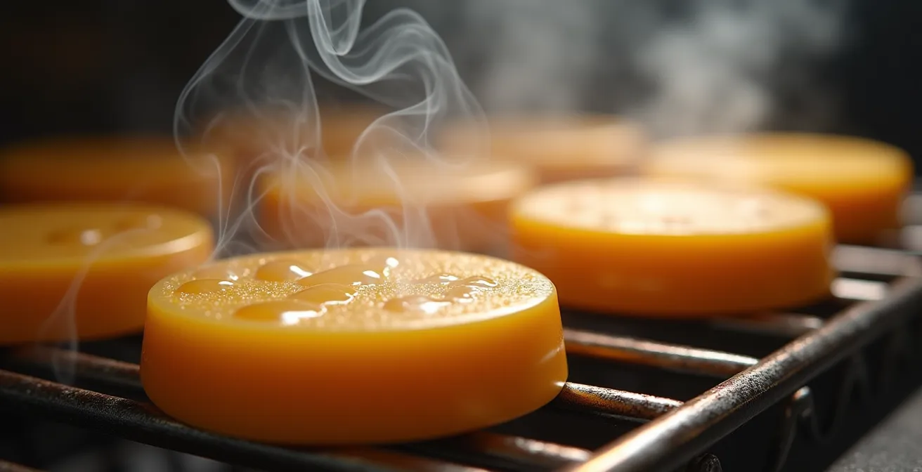Technique du serpentin de fumage à froid pour fromage dans un barbecue